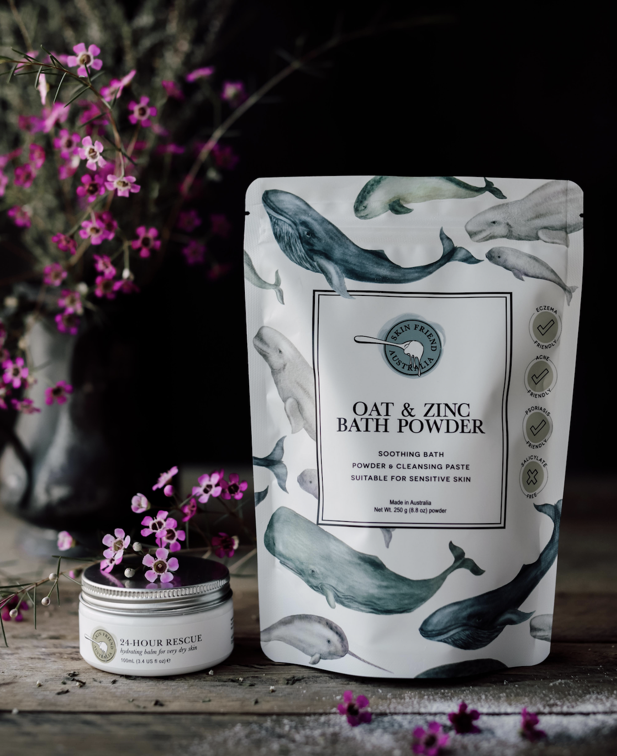 Bath Powder, Scrub + Exfoliator (out of stock)