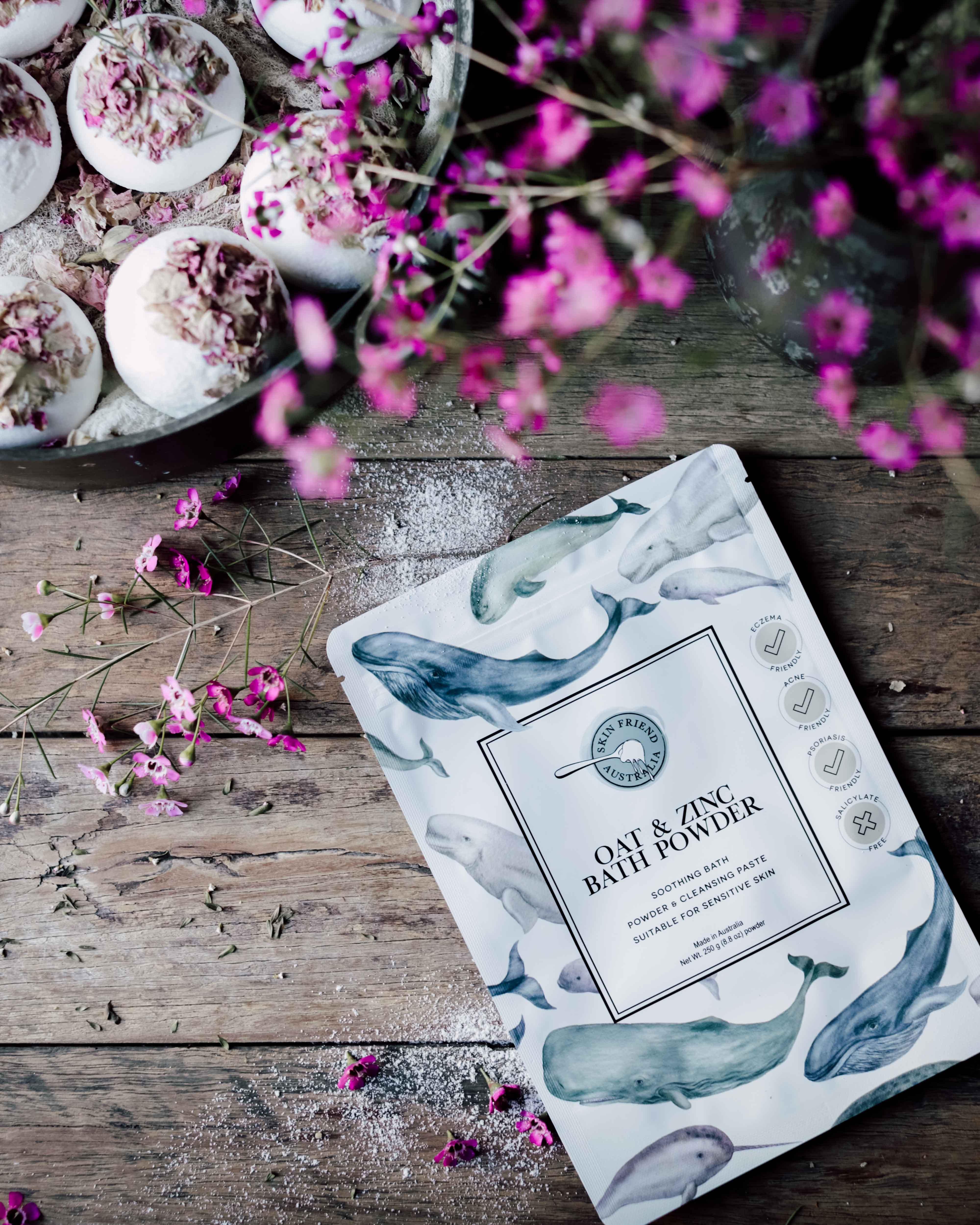 Bath Powder, Scrub + Exfoliator (out of stock)